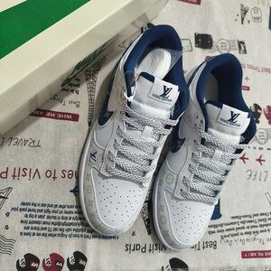 Nike × Louis Vuitton Collaborative Low-Top Skateboarding Shoes